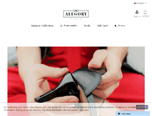 Tablet Screenshot of alegory.com